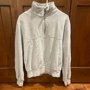 Brandy Melville Quarter Zip Sweatshirt